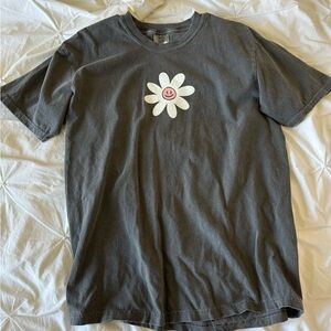 Custom “Flower Smiley” T-Shirt